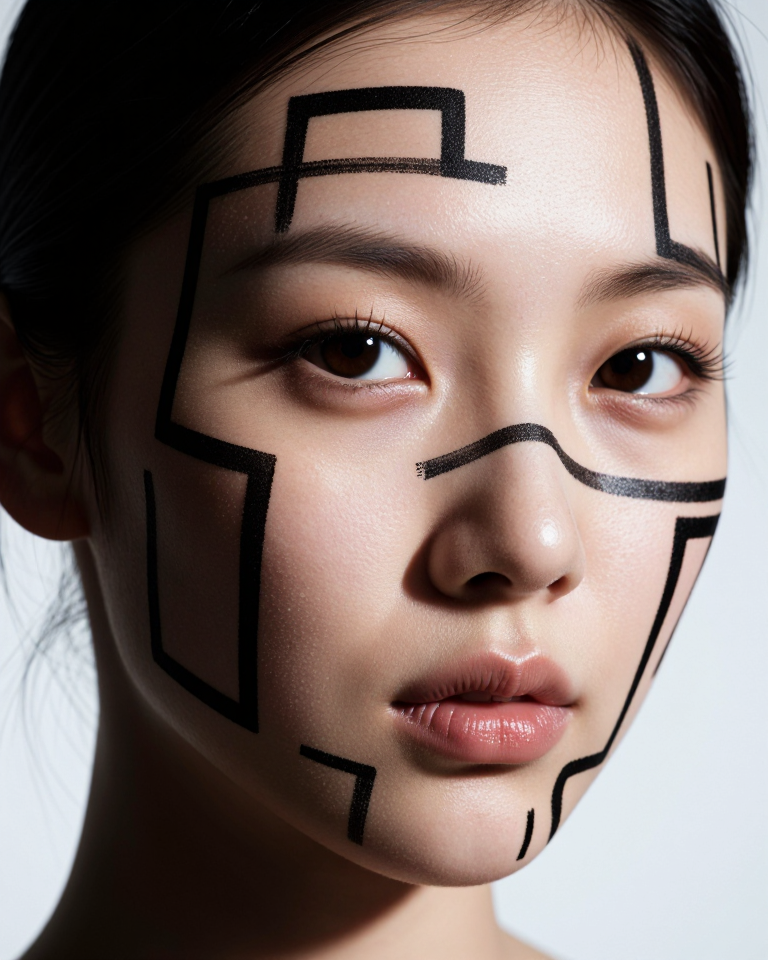 검은 선의 여인